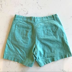 Lee Midrise Aqua Green 5 1/2” Shorts Size 10